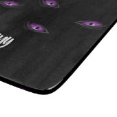 名前をカスタムする猫 カッティングボード (角)