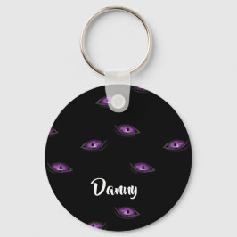 名前をカスタムする猫 キーホルダー