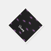 名前をカスタムする猫 スタンダードカクテルナプキン (角)