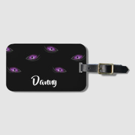 名前をカスタムする猫 ラゲッジタグ