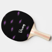 名前をカスタムする猫 卓球ラケット (横)