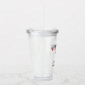 名前をカスタムする獣医学 |獣医 アクリルタンブラー (右)