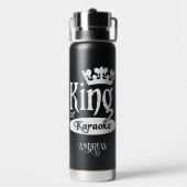 名前をカスタムする王カラオケ ウォーターボトル (背面)