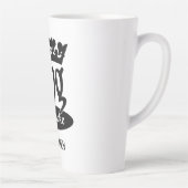 名前をカスタムする王カラオケ カフェラテマグ (右)