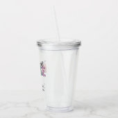 名前をカスタムする登録ナースRNナース卒業 アクリルタンブラー (左)