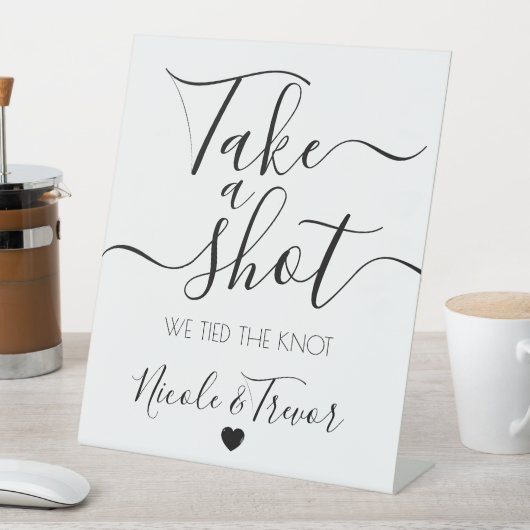 名前をカスタムする白書が撮影 台座サイン (インサイチュ)