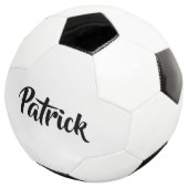 名前をカスタムする白 サッカーボール (3/4)