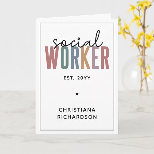 名前をカスタムする社会人卒業 カード (黄色い花)