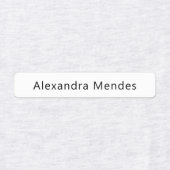 名前をカスタムする社名布衣業 ラベル (デザイン2)