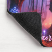 名前をカスタムする秋に魅入った白美の森 マウスパッド (コーナー)