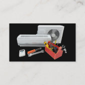 名前をカスタムする空気状態加熱修理、 名刺 (裏面)