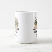 名前をカスタムする第30章マイルストーン誕生日ギフト コーヒーマグカップ (中央)