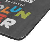 名前をカスタムする素晴らしの感謝 カッティングボード (角)