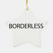 名前をカスタムする素晴らしの感謝 セラミックオーナメント (裏面)