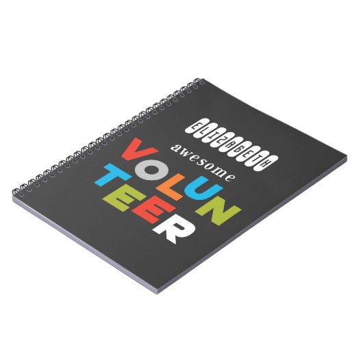 名前をカスタムする素晴らしの感謝 ノートブック (左側)