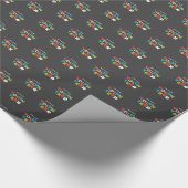 名前をカスタムする素晴らしの感謝 ラッピングペーパー (角)