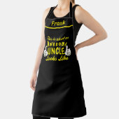 名前をカスタムする素晴らしアンクルエプロンパーソナライズされたズ エプロン (インサイチュ)