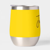 名前をカスタムする紫文字黄 (右面)