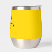 名前をカスタムする紫文字黄 (左面)