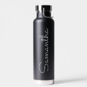 名前をカスタムする結婚のブリデスメイドスポーツチームクリスマス ウォーターボトル (左面)