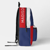 名前をカスタムする統一された王国 プリントバックパック (左)