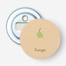 名前をカスタムする絵を描梨(茶色) 栓抜き