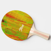 名前をカスタムする絵を描表面 卓球ラケット (横)