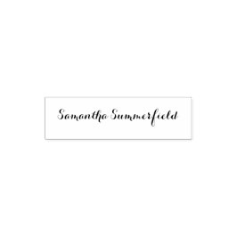 名前をカスタムする署名の所有者 セルフインキングスタンプ