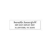 名前をカスタムする署名ビジネス所有者スクリプト セルフインキングスタンプ (デザイン)