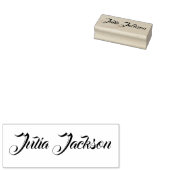 名前をカスタムする署名 ラバースタンプ (押印)