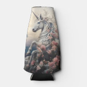 名前をカスタムする美しいユニコーン ボトルクーラー (正面)