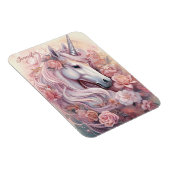 名前をカスタムする美しいユニコーン マグネット (右側)