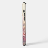 名前をカスタムする美しいユニコーン iPhoneケース (左側面)