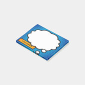 名前をカスタムする考えバブルおもしろい漫画 ポストイット (アングル)