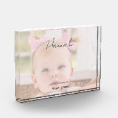 名前をカスタムする聖書の意味チャイルドフォトブロック フォトブロック (左)