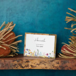 名前をカスタムする聖書的な意味ワイルドフラワープラーク フォトプラーク<br><div class="desc">名前Biblical意味プラーク。ワイルドフラワー&ウッド画像。</div>