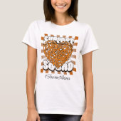 名前をカスタムする腎がん支援スクワッドシャツ Tシャツ (正面)