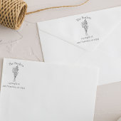 名前をカスタムする自己インク差出人住所スタンプ セルフインキングスタンプ