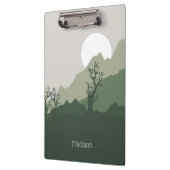 名前をカスタムする自然イラストレーション クリップボード (左)