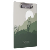 名前をカスタムする自然イラストレーション クリップボード (右)