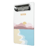 名前をカスタムする自然イラストレーション ミニクリップボード (アングル2)