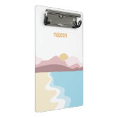 名前をカスタムする自然イラストレーション ミニクリップボード (アングル)