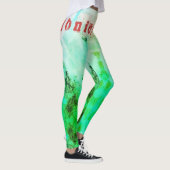 名前をカスタムする自然レギンス レギンス (右)