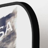 名前をカスタムする自由の女神 ピックルボールラケット (左詳細)