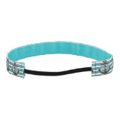 名前をカスタムする航海のいかり アスレチックヘッドバンド (裏面)