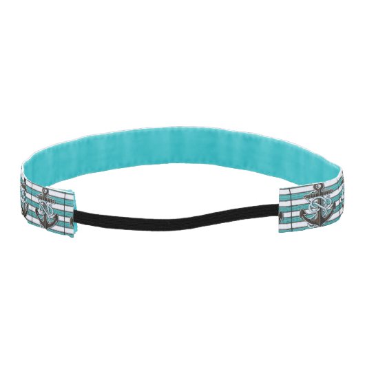 名前をカスタムする航海のいかり アスレチックヘッドバンド (裏面)