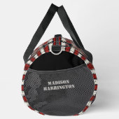 名前をカスタムする航海のいかり ダッフルバッグ (右)