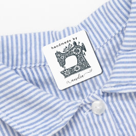 名前をカスタムする裁縫機デザイン布衣料 ラベル