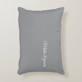 名前をカスタムする装飾用クッション – 幾何勾配設計 アクセントクッション (正面(垂直))