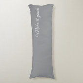 名前をカスタムする装飾用クッション – 幾何勾配設計 ボディピロー (正面縦)